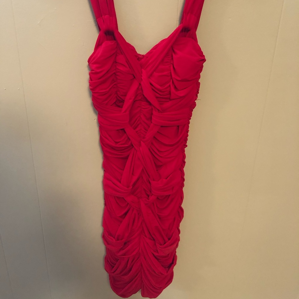Bebe XXS ruffle dress.